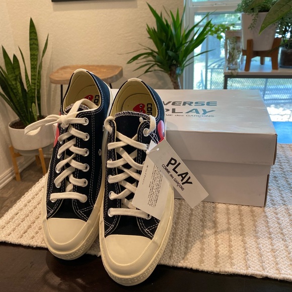 Converse Shoes - Comme Des Garçons X Converse PLAY Low Sneakers